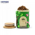 Handmade/Cute Mushroom Sealed Jar,Borosilicate Glass Jar,Smoking Accessaries 10