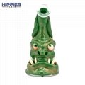18cm Glass water pipe,Borosilicate Glass bong,Colorful polymer clay glass pipe 2