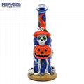 24cm borosilicate glass water pipe,Halloween Gift,glass bong