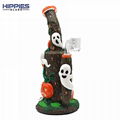 24cm borosilicate glass water pipe,Halloween Gift,glass bong