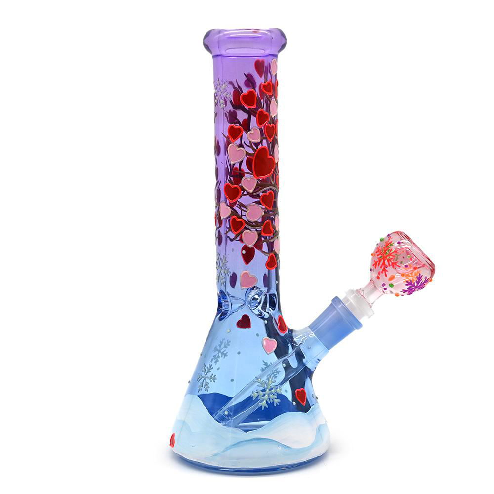 Glass Bong,Glass Water Pipe,borosilicate glass hookah 4