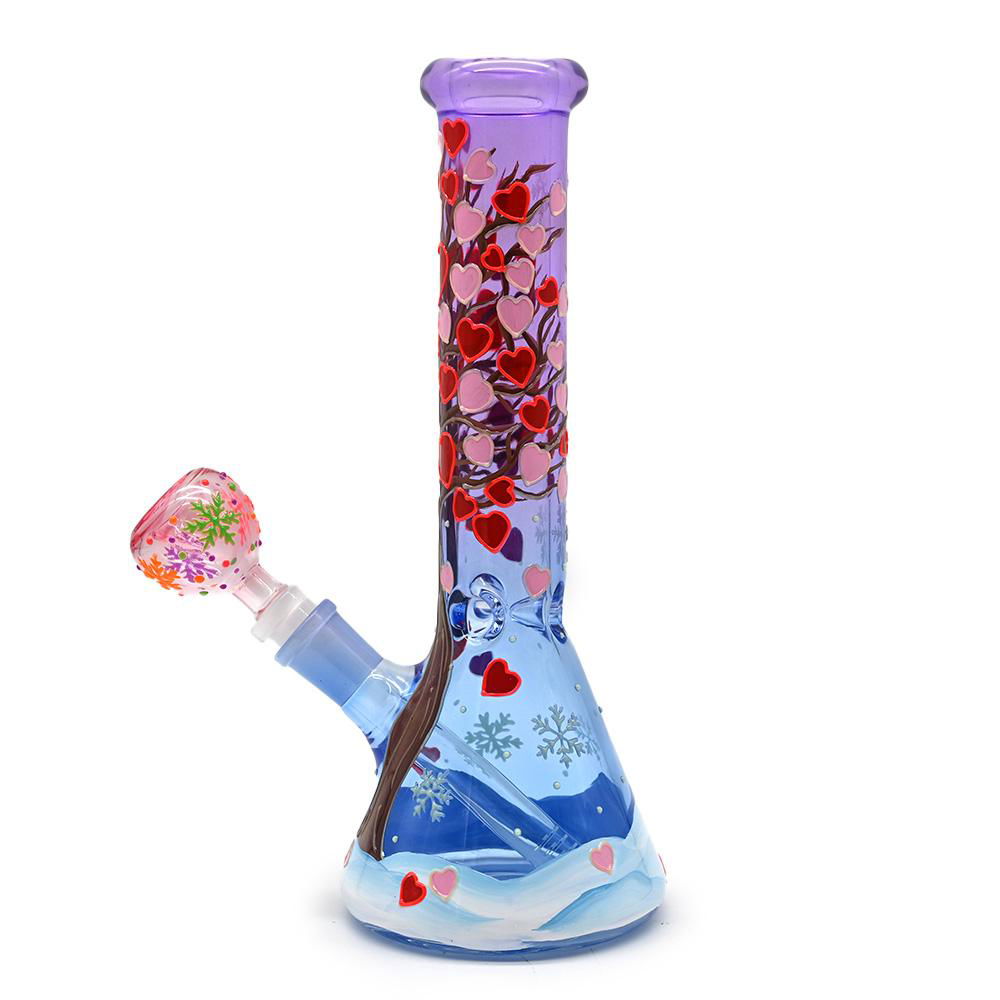 Glass Bong,Glass Water Pipe,borosilicate glass hookah 5