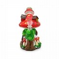 高硼硅玻璃水烟壶 蘑菇水烟管 手工软陶泥烟具 卡通青蛙烟具 6