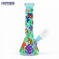 Glow In Dark,Borosilicate Glass Water Pipe,glass bong