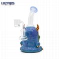 Glass Bong,Monster Smoking Set,Glass Hookah,Borosilicate Glass water pipe, 5