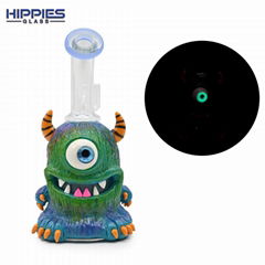 Glass Bong,Monster Smoking Set,Glass Hookah,Borosilicate Glass water pipe,