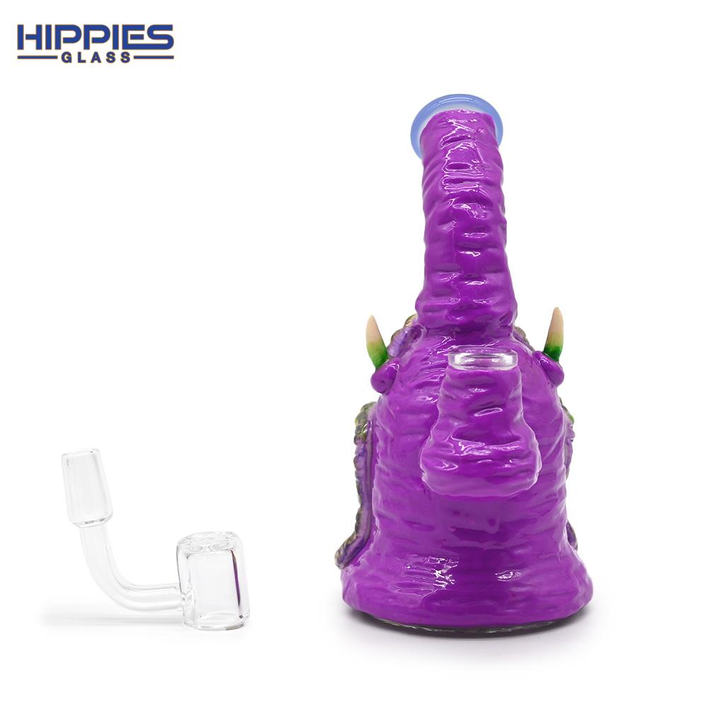 Glass Bong,Monster Smoking Set,Glass Hookah,Borosilicate Glass water pipe 3