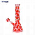 Strawberry With Glass Water Pipe,Glow In Dark,Glass hookah,borosilicate glass