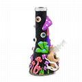 Glass Bongs With Cute Evil Eyes,Evil Eyes With Glow In Dark,Monster & Skull