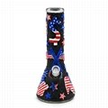 Hand Painted Independence Day Theme Glass Bong,National Day,American Eagle (Hot Product - 7*)