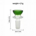 14mm Male Glass Bowl,Smoking Accessories,Colorful Glass Accessories 4