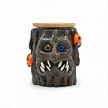 Glass Smoking Ashtray With Bamboo Cover,Glass Vase,Pencil Holder 2