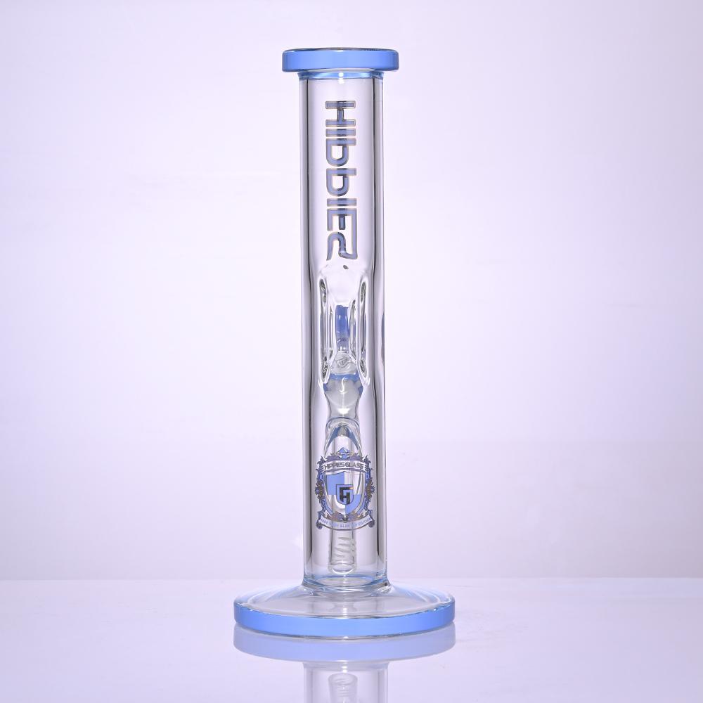 高硼硅玻璃水煙管，玻璃水煙筒，HippiesGlass貼標水煙用品 2