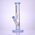 高硼硅玻璃水煙管，玻璃水煙筒，HippiesGlass貼標水煙用品 4