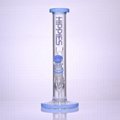 高硼硅玻璃水烟管，玻璃水烟筒，HippiesGlass贴标水烟用品 5