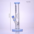 高硼硅玻璃水烟管，玻璃水烟筒，HippiesGlass贴标水烟用品