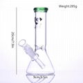 20cm/7.9in,glass watwr pipe,glass bong,glass hookan 3