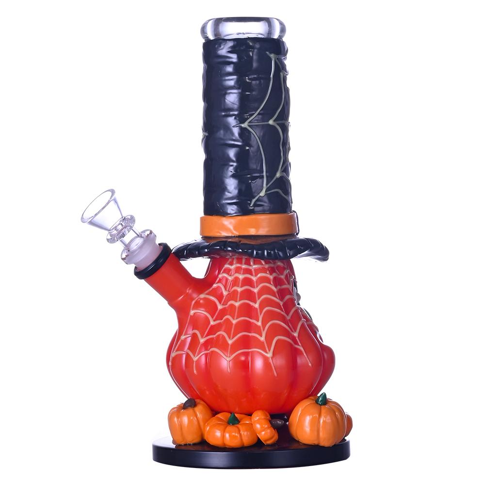 手工製作高硼硅玻璃水煙管，萬聖節南瓜水煙壺 4