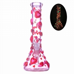 Handdrawn Cartoon Love Pattern Cigarette Set,Glow In The Dark,Valentine's Day