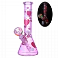 手工绘制情人节系列水烟管，带夜