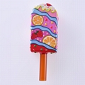 Hand Drawn Ice Cream,Watermelon Ice Cream,Borosilicate Glass Hammer Pipe
