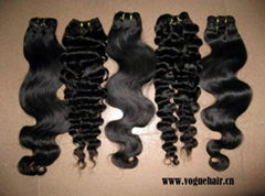 human hair weft