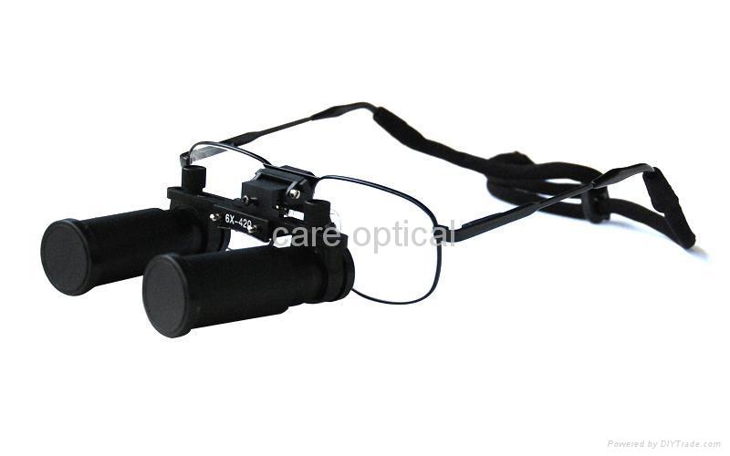 surgical loupesflip up binoculars 4.0x 5.0x 6.0x keplerian loupe