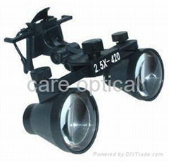 dental loupes---clip on flip up loupes2.5x 3.0x 3.5x