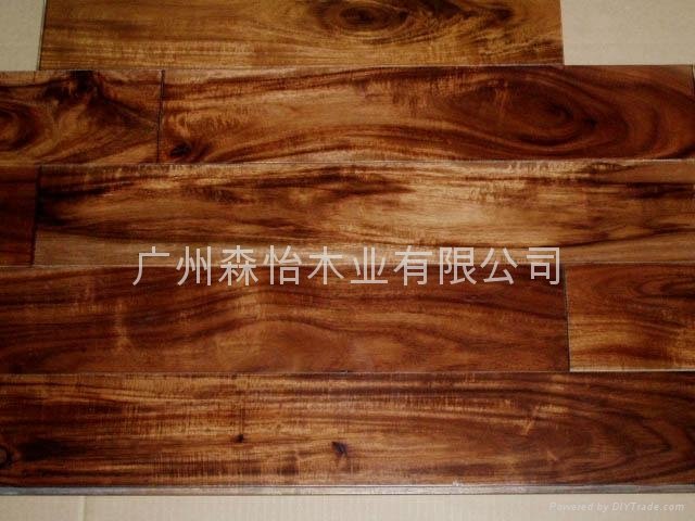Supply Acacia solid wood flooring 4