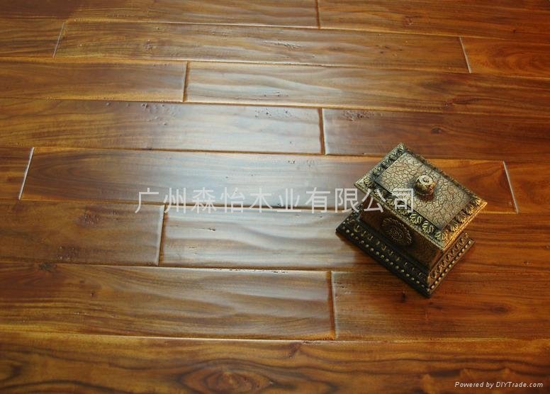 Supply Acacia solid wood flooring 5