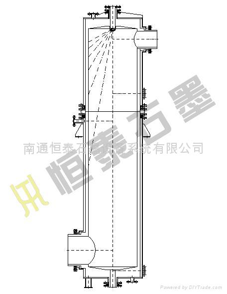  Graphite quench tower