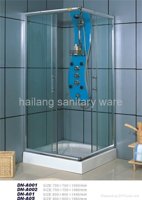 （85 USD/SET）simple shower room shower enclosure 4