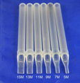 OEM 25MM Black ABS Soft  Disposable Tattoo Grip With Clear Tip(20pcs/box) 10