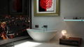 Very Beautiful Tubs ,One Piece Corian Bathtub BS-8609 