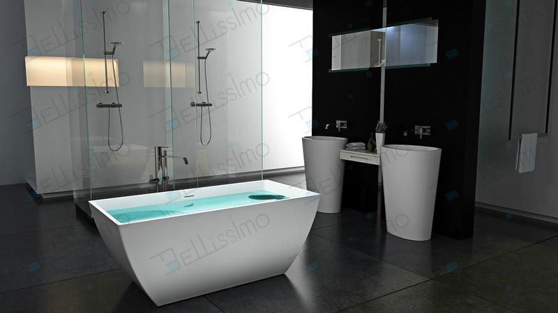 Hot sell Bath tub,,bathtub ,artificial stone Bathtub ,BS-8641  3