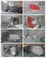 Hot sell Bath tub,,bathtub ,artificial stone Bathtub ,BS-8641  7