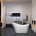  Unique soaker tub,Solid Surface bathtub BS-8605(More cold) 3