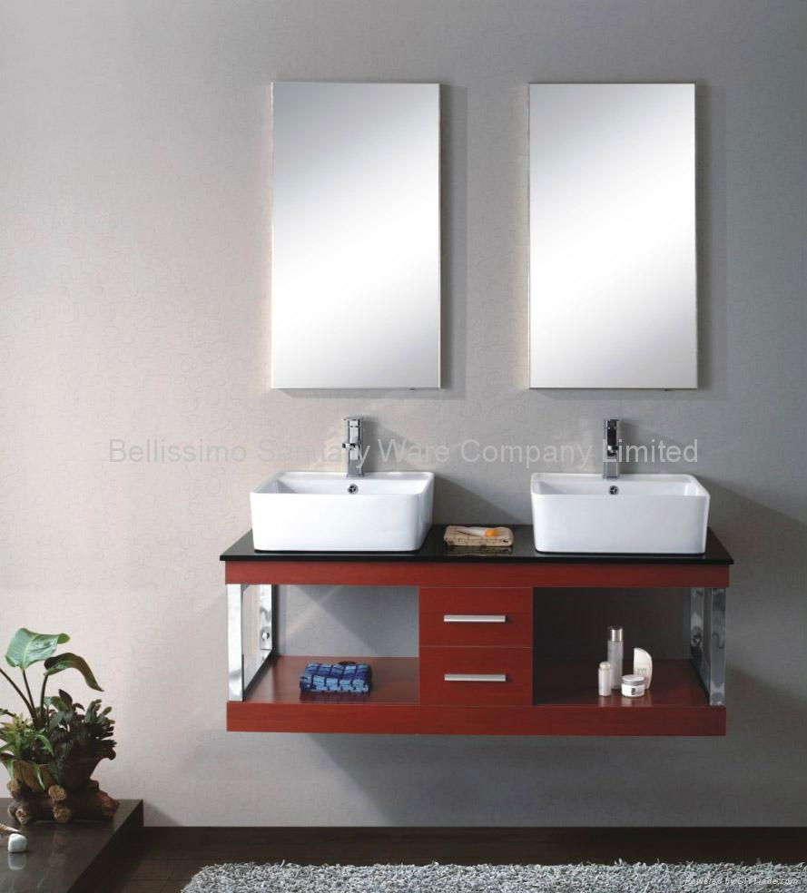 Hot Sale!Single Simple European Style Solid Wood Furniture Mirror HC-5019