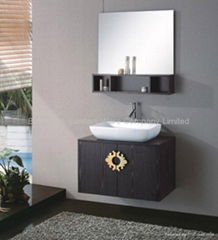 Luxuey solid wood cabinet for bathroom HC-5013