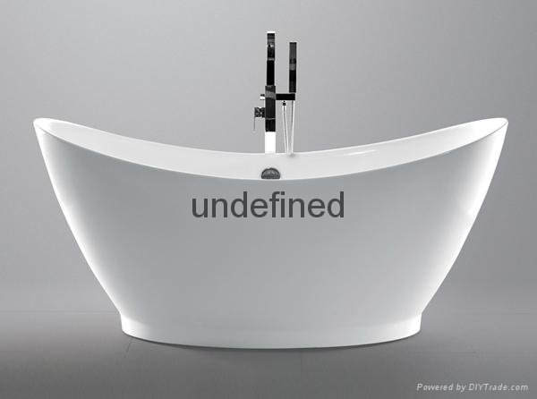New design clear acrylic freestanding bathtub