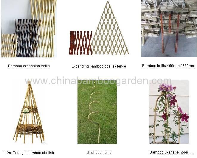 bamboo trellis,flower sticks,u hoops,nursery stand - CBG (China  Manufacturer) - Bamboo Rattan Products - Agricultural Products & Resources