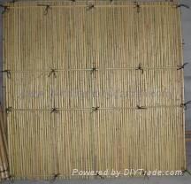 bamboo rolled fence,split slats fencing,Uneven Interweave  fences 3