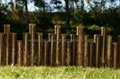 black bamboo rolled fence,fence panel and uneven edging