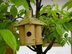 bamboo bird feeder