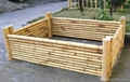 bamboo raised bed