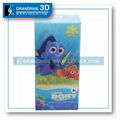 3D Lenticular Box 3D Images Display Box