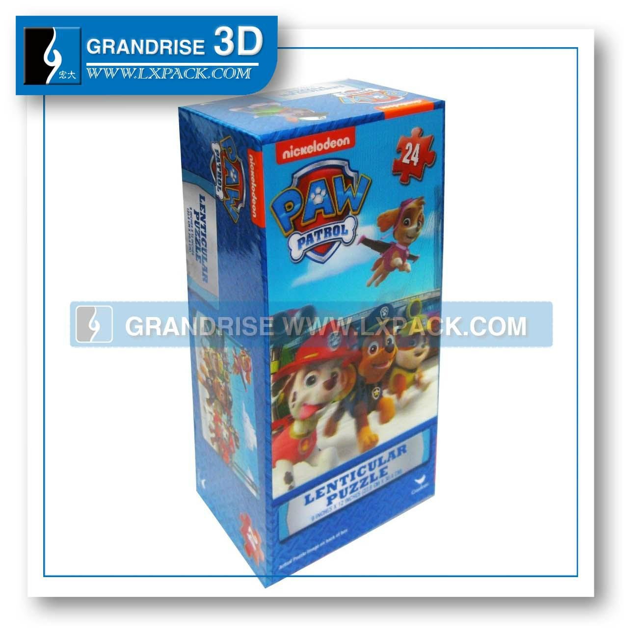 3D Lenticular Box 3D Images Display Box Lenticular Printing China 5
