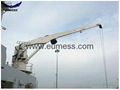 5T 10M Stiff  Boom Hydraulic Deck Marine Crane 