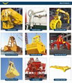 5T 10M Stiff  Boom Hydraulic Deck Marine Crane 