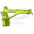 6T Ship Hydraulic Telescopic Marine Crane